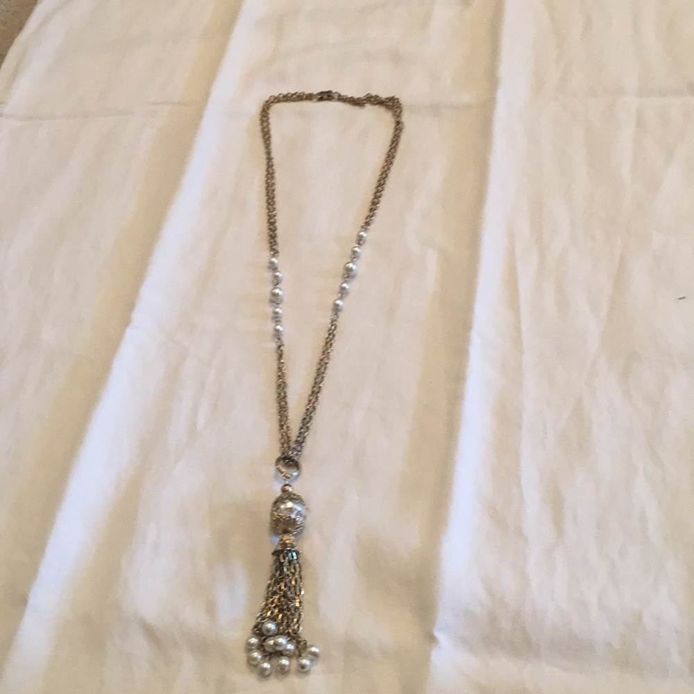 Costume tassel necklace